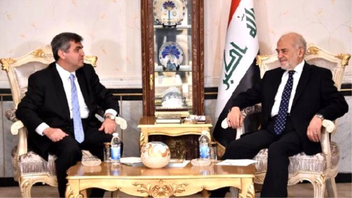 Irak Dışişleri Bakanı El-caferi Türkiye\'nin Bağdat Büyükelçisi Faruk Kaymakcı\'yı Kabul Etti