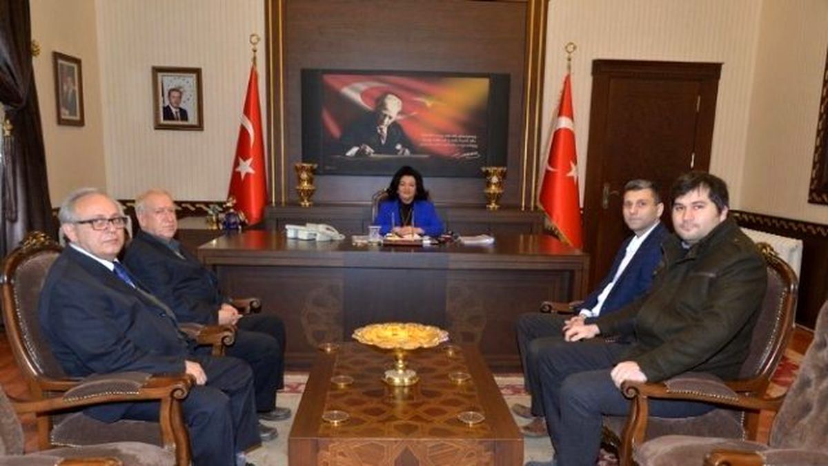 Kırklareli Mimarlar Odası\'ndan Vali Civelek\'e Ziyaret