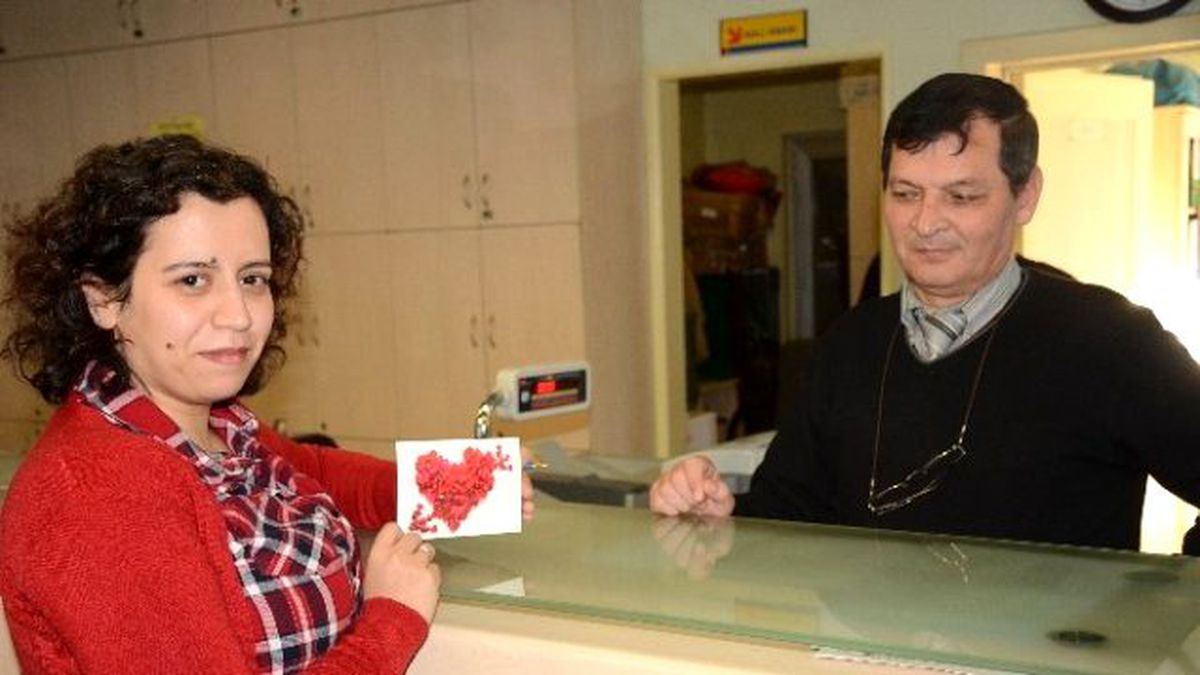 Posta Kartı PTT\'den, Göndermesi Sevgililerden