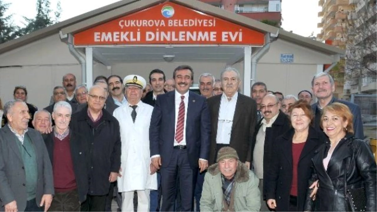Başkan Çetin Çukurova Emekli Evini Ziyaret Etti