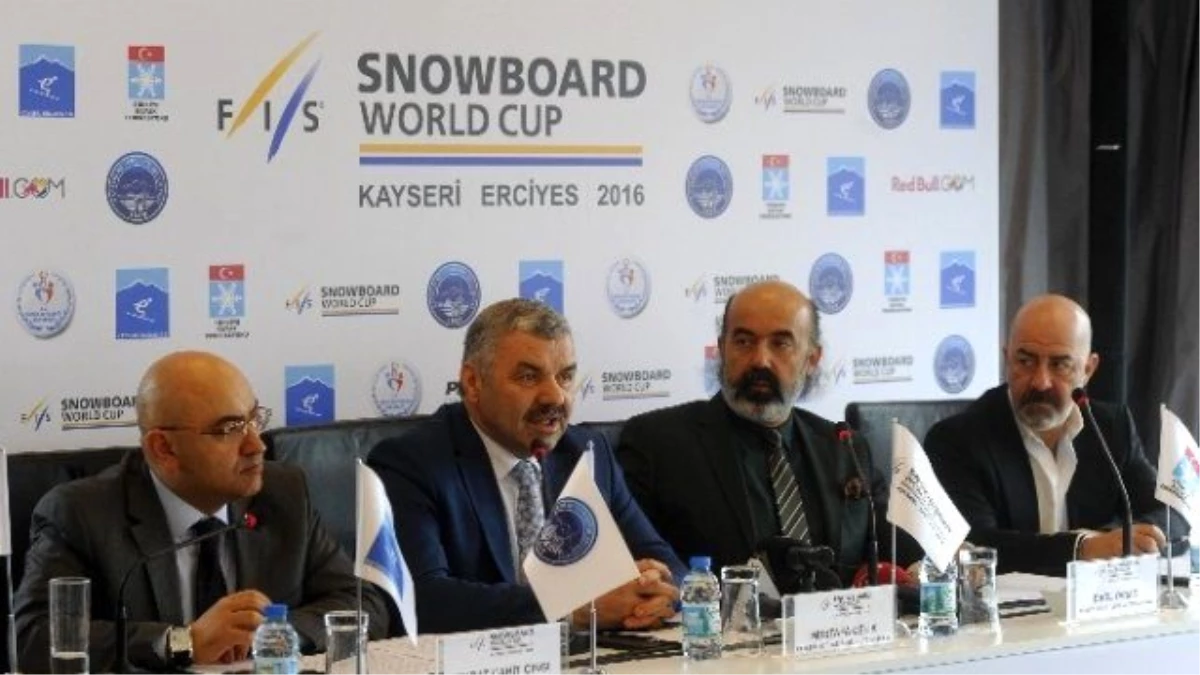 Dünyanın En İyi Snowboard Sporcuları Erciyes\'te Yarışacak