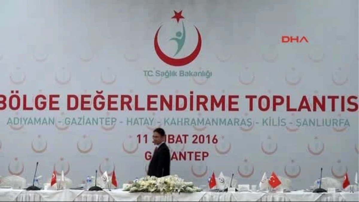 Gaziantep Sağlık Bakanı Müezzinoğlu Gaziantep\'te