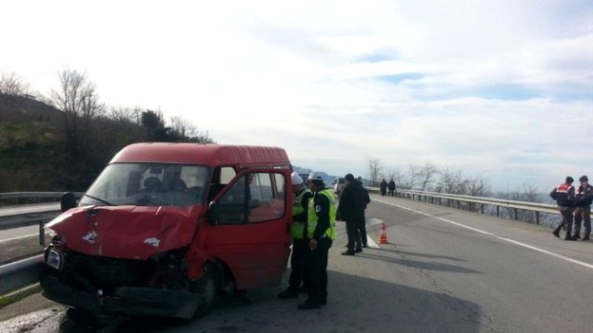 Giresun\'da Trafik Kazası: 1 Ölü