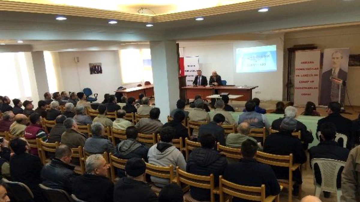 Kos-gep\'ten Siteler Esnafına Bilgilendirme Toplantısı