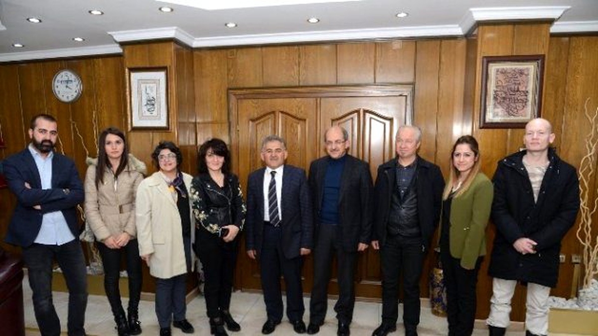 Nuh Naci Yazgan Üniversitesi Mimarlık Fakültesi Öğretim Üyeleri Melikgazi\'de