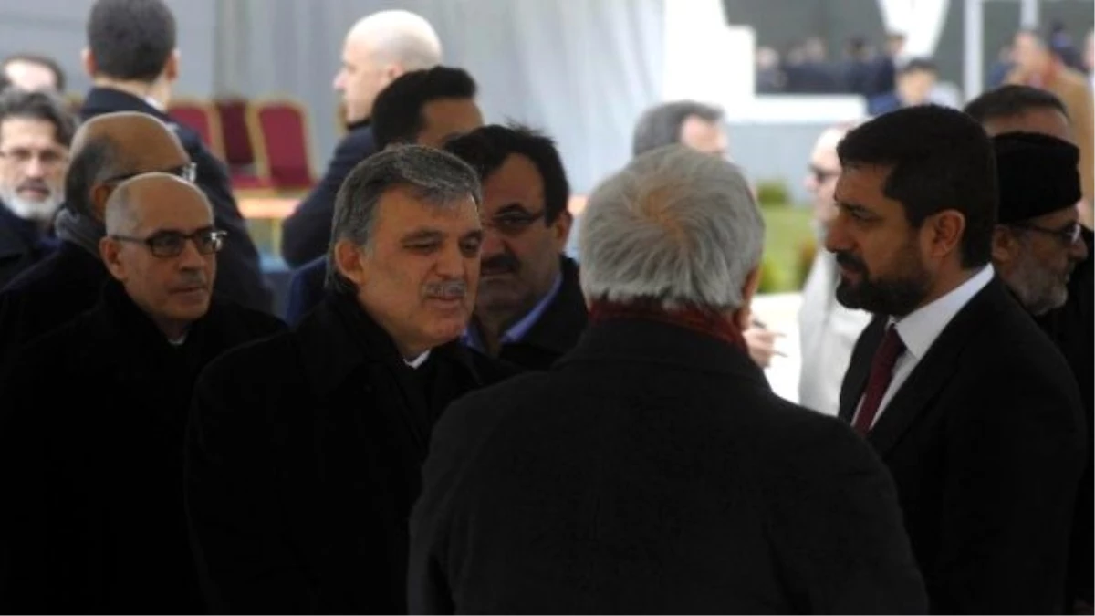 Abdullah Gül Tören Alanına Geldi