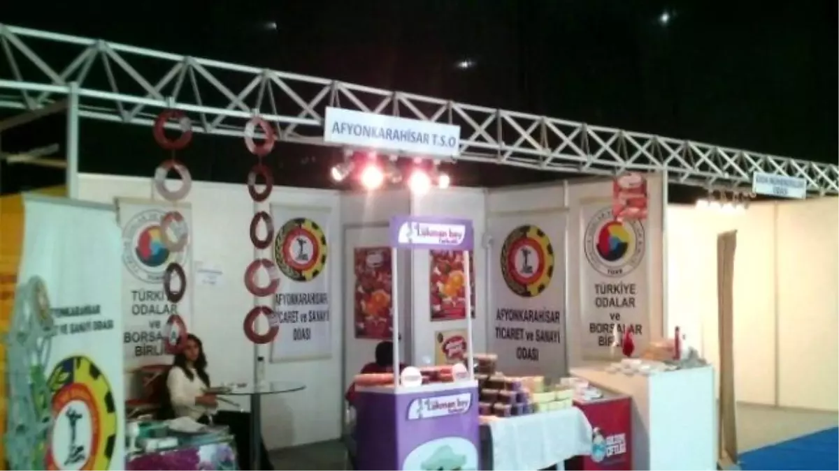 Atso 23. Uluslararası Anfaş Food Product Fuarı\'nda Stant Açtı