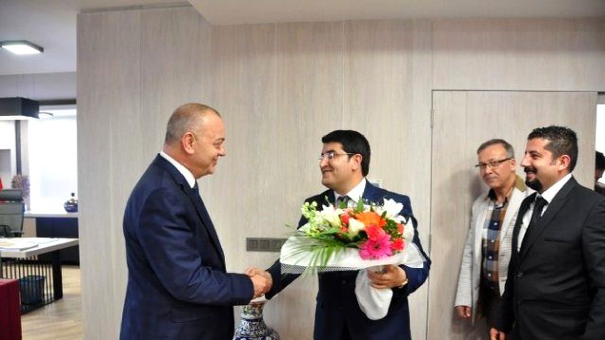 Başkan Ergün Müteahhitleri Ağırladı