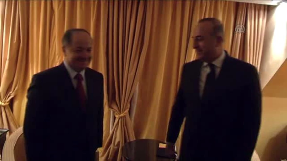 Çavuşoğlu, Barzani ile Bir Araya Geldi