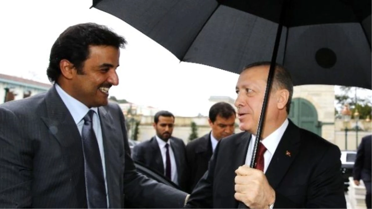 Cumhurbaşkanı Erdoğan Katar Emiri ile Bir Araya Geldi