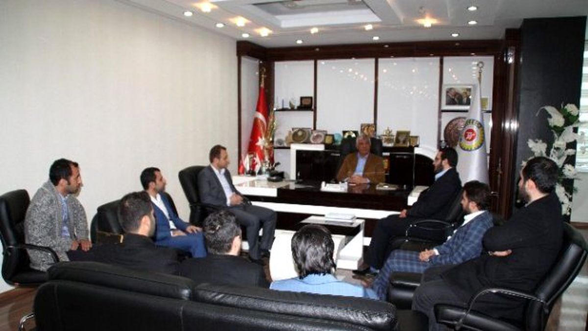 Genç Askon\'dan, Başkan Uslu\'ya Ziyaret