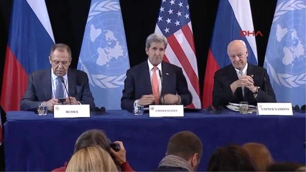 Suriye'de Bir Hafta İçinde Ateşkes Sağlamak İçin Uzlaşmaya Varıldı