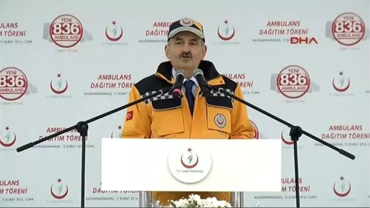 Kahramanmaraş Bakan Müezzinoğlu İdil\'de Ambulansımıza Hedef Gözeterek 10 El Ateş Edildi