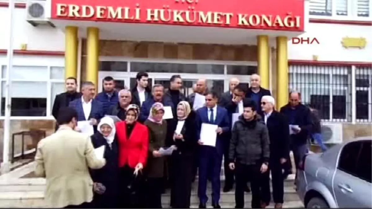 Mersin Erdemli Kılıçdaroğlu Hakkında Suç Duyurusunda Bulundular