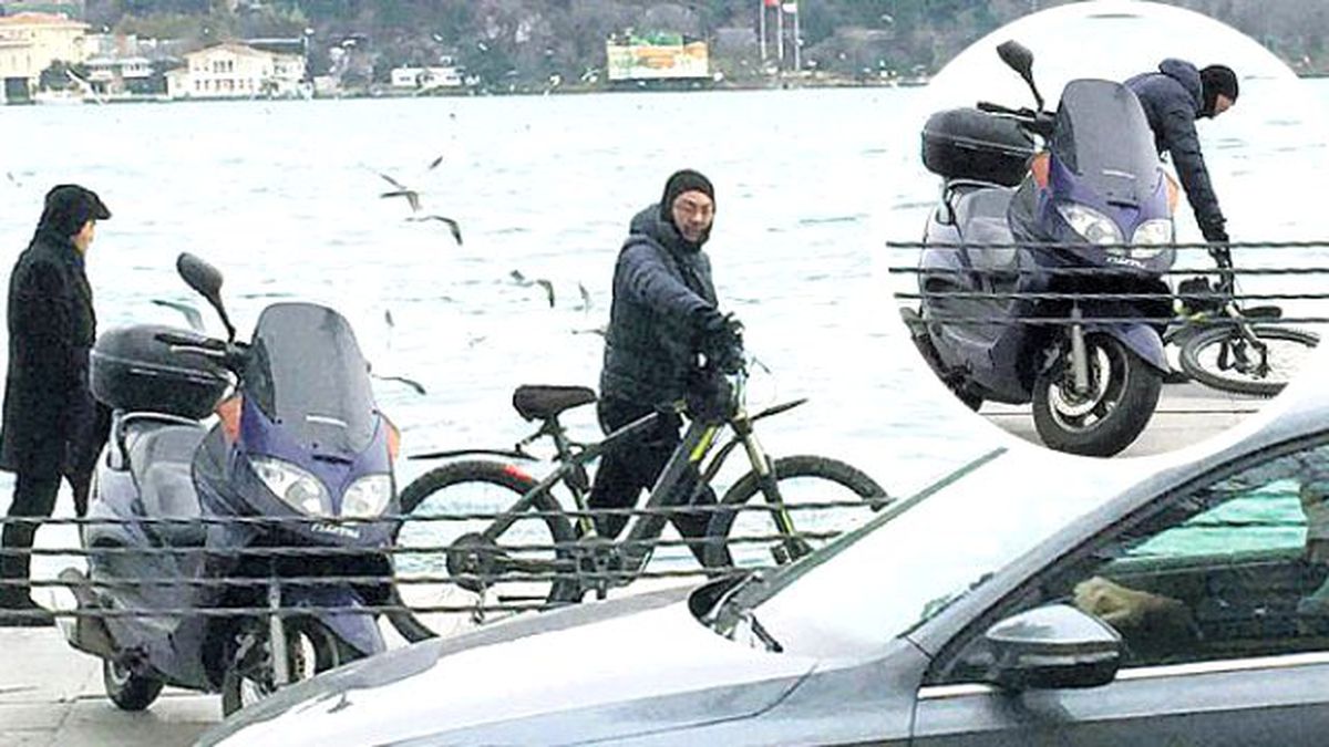 Serdar Ortaç Bisikletten Düştü