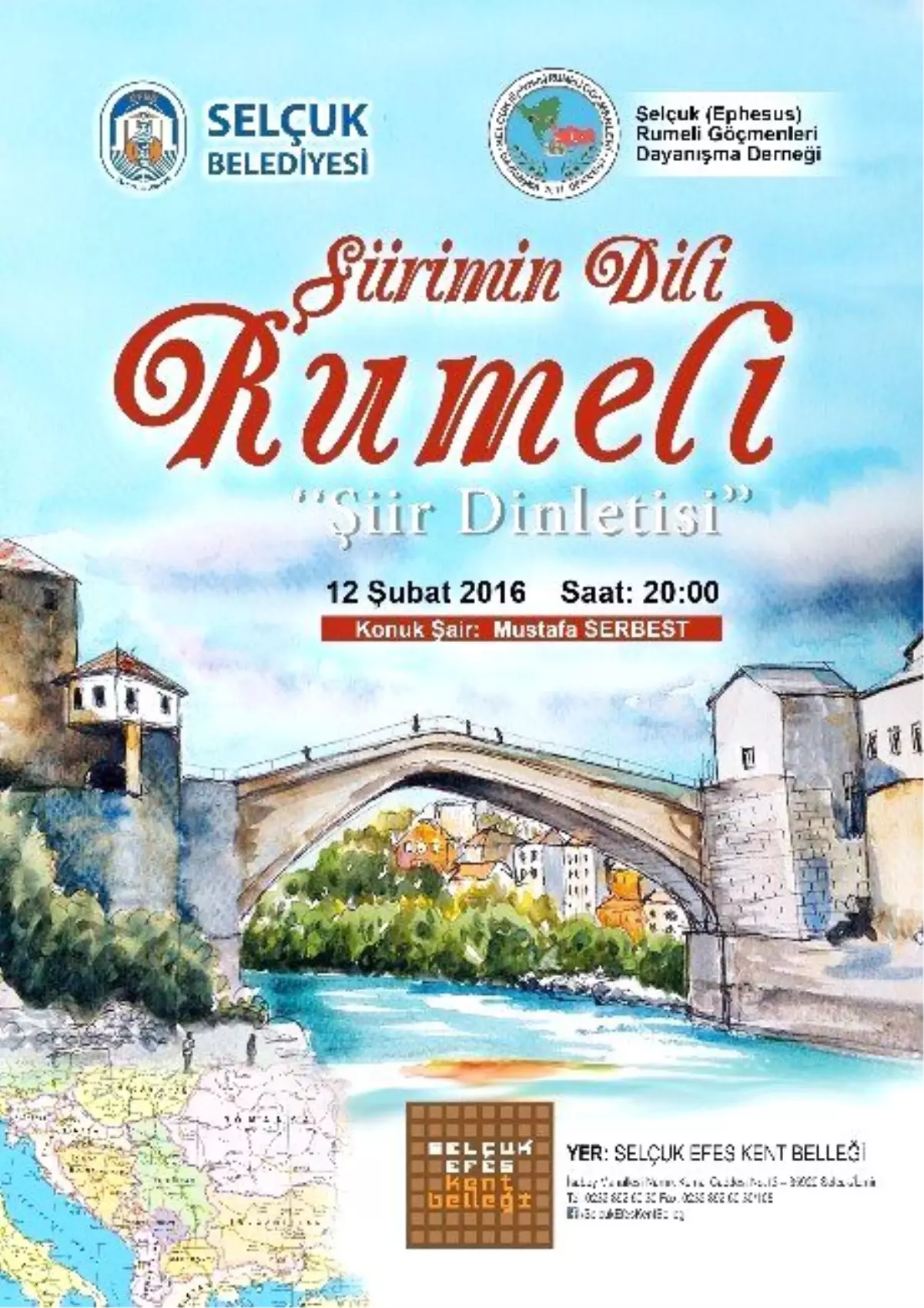 Şiirimin Dili Rumeli\' Selçuk Efes Kent Belleği\'nde