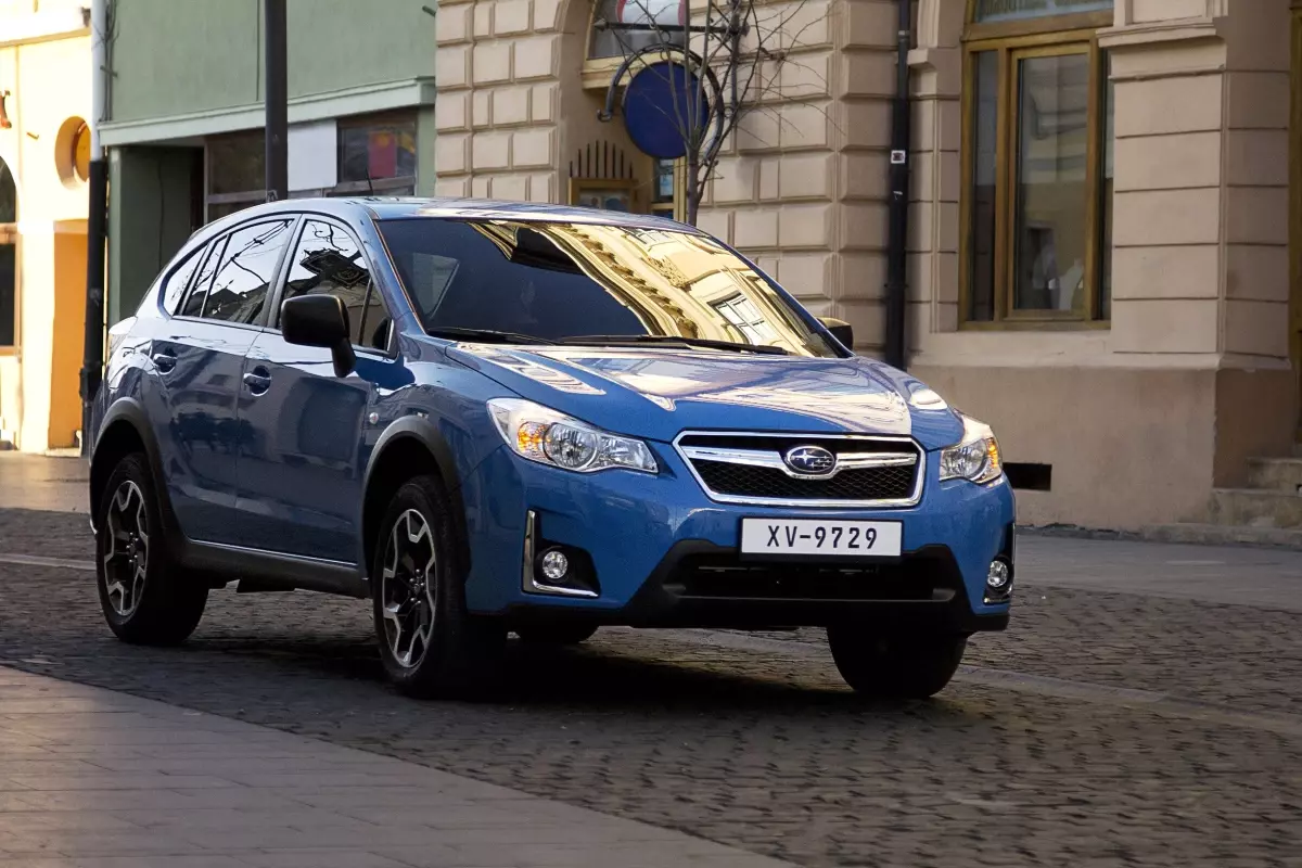 Subaru XV Yenilenen Yüzüyle Yollarda