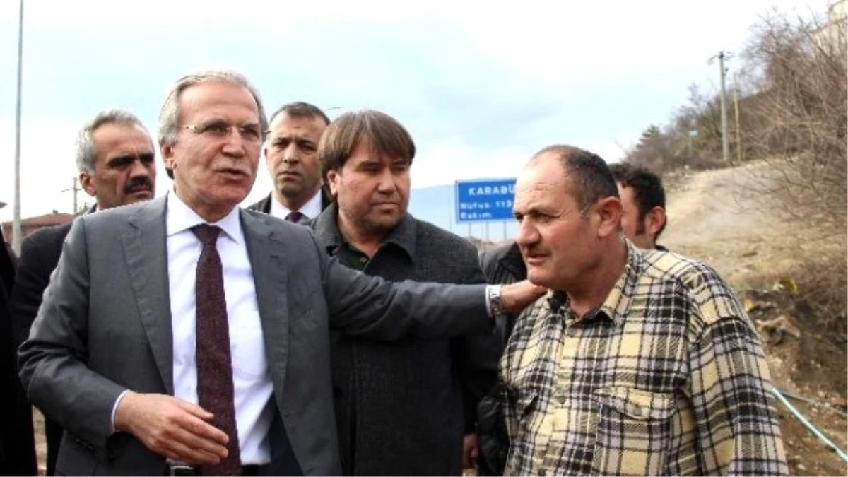 AK Parti Genel Başkan Yardımcısı Şahin, Heyelan Bölgesinde İncelemelerde Bulundu