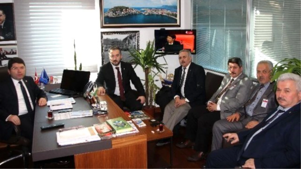 AK Parti İlçe Teşkilatından Milletvekili Tunç\'a Ziyaret