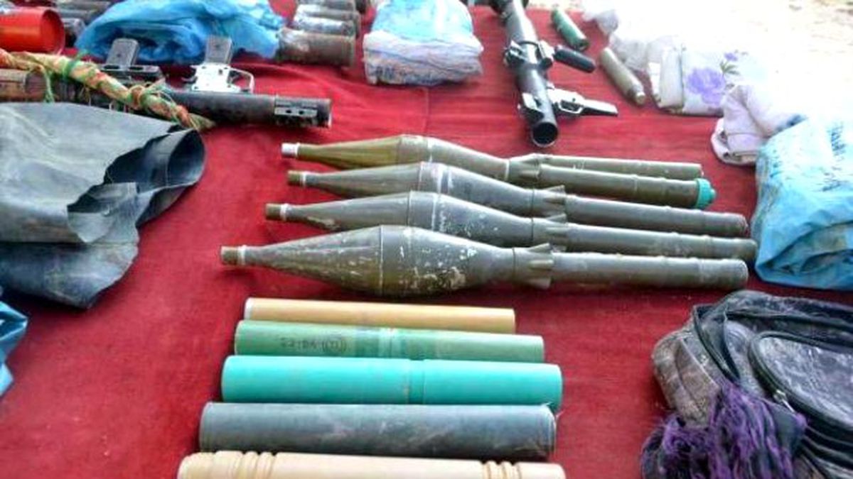 Diyarbakır Bismil\'de PKK\'nın Mühimmatları Ele Geçirildi