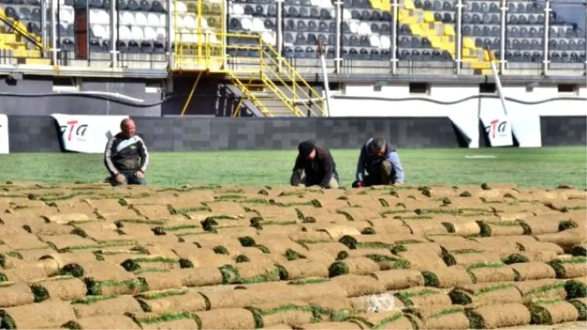 Manisa 19 Mayıs Stadı\'na Bakım