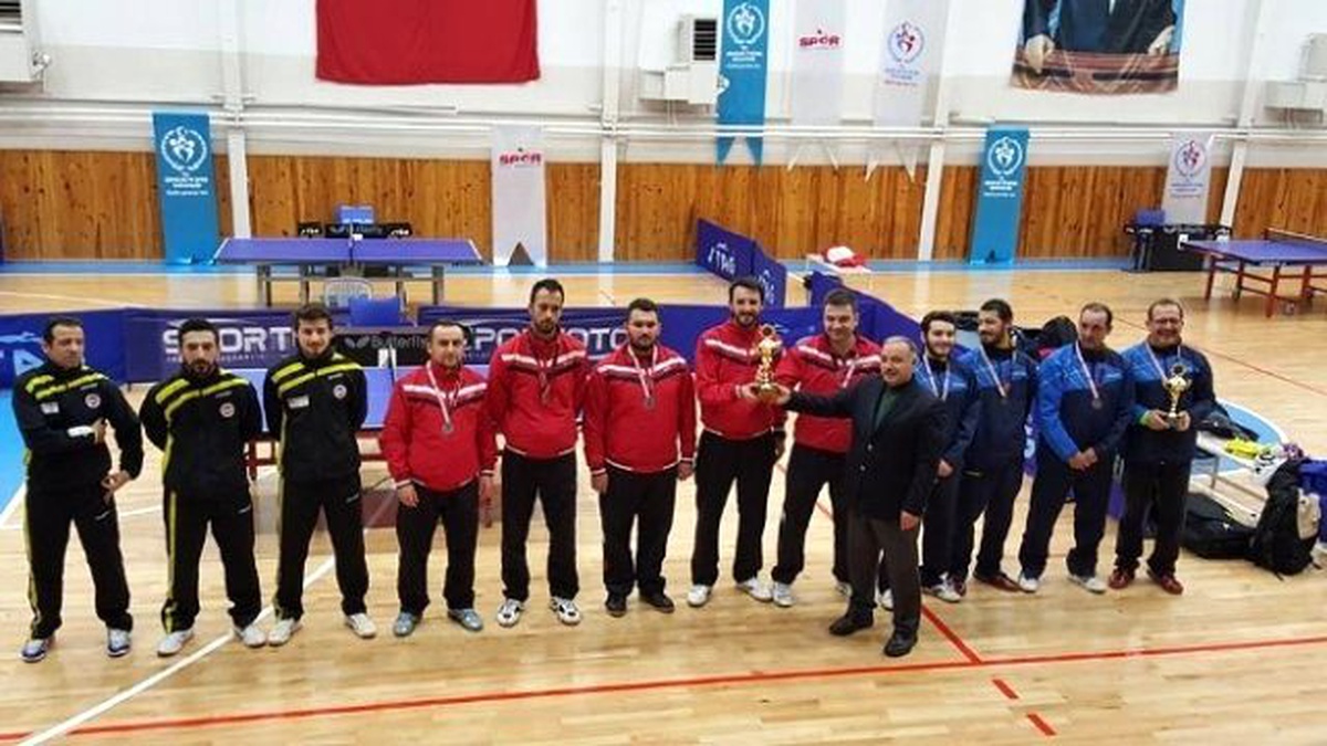 Masa Tenisi Türkiye Kupası Grup Şampiyonasında Divapan İkinci Oldu