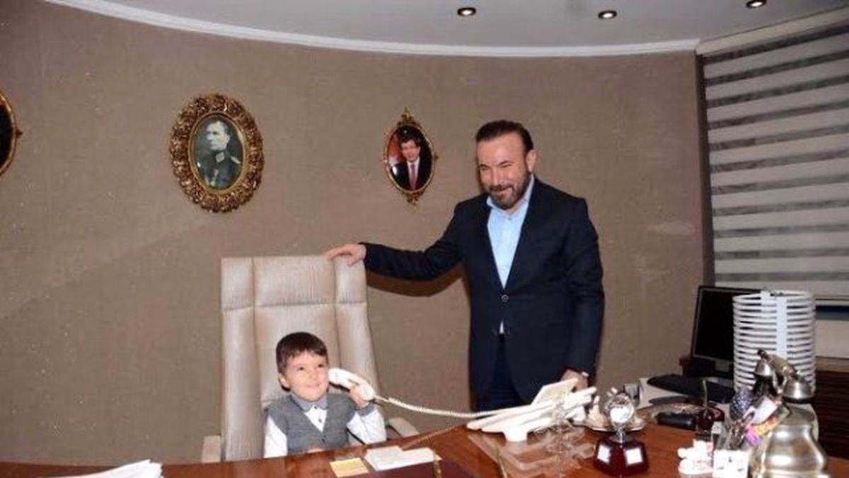 Başkan Doğan Minik Konuklarını Ağırladı