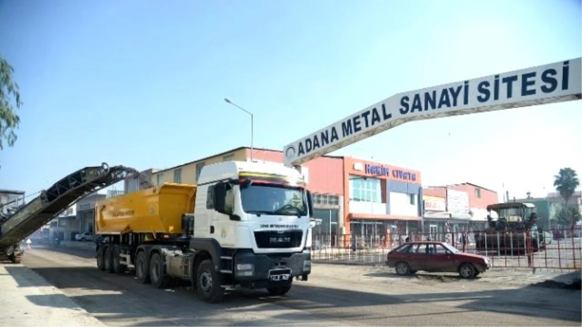 Metal İşleri Sanayi Sitesi Asfalt Yola Kavuşuyor