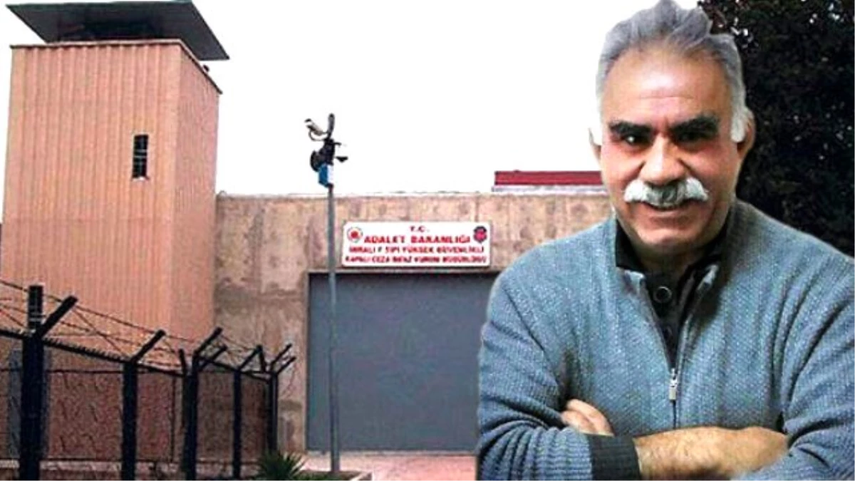 İmralı\'da Öcalan\'a Dev Türk Bayrağı Sürprizi! 17 Yılı Doldurdu