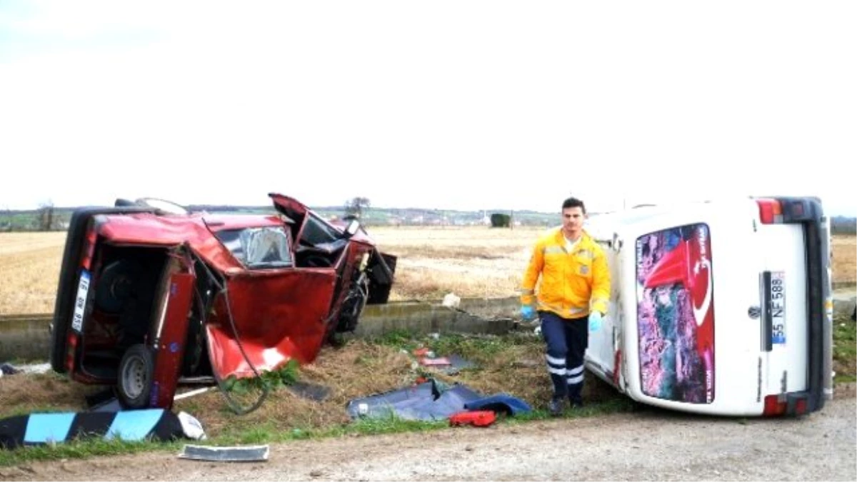 Samsun\'da Trafik Kazası: 7 Yaralı