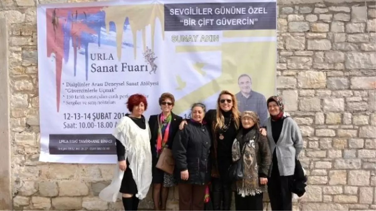 Urla Sanat Fuarına Yoğun İlgi