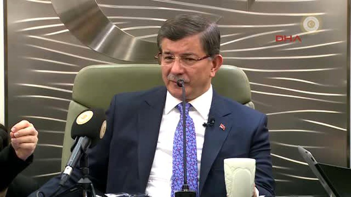 Davutoğlu Bugün Türkiye\'de Pkk, Suriye Ypg Rusya\'nın Açık Bir Enstrümanı, Bir Aracı Konumundadır ve...