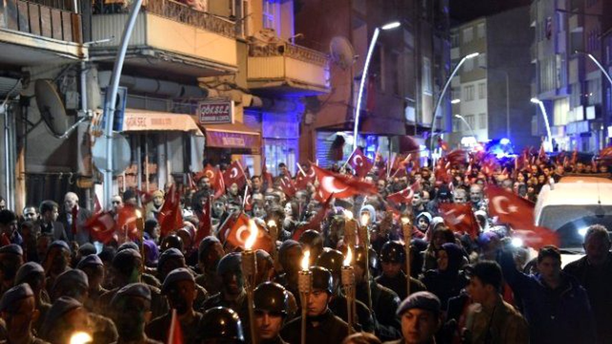 Gümüşhane\'de Kurtuluş Yürüyüşü Düzenlendi