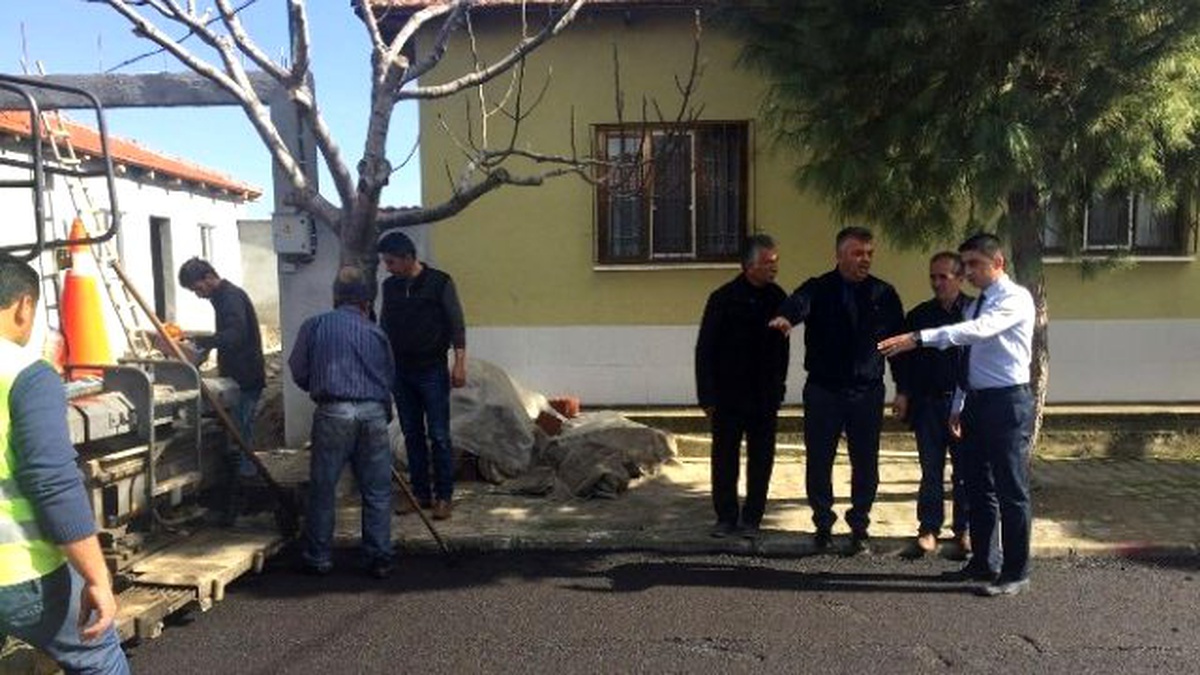 Akhisar\'da 12 Mahalleyi Birbirine Bağlayan Çalışma