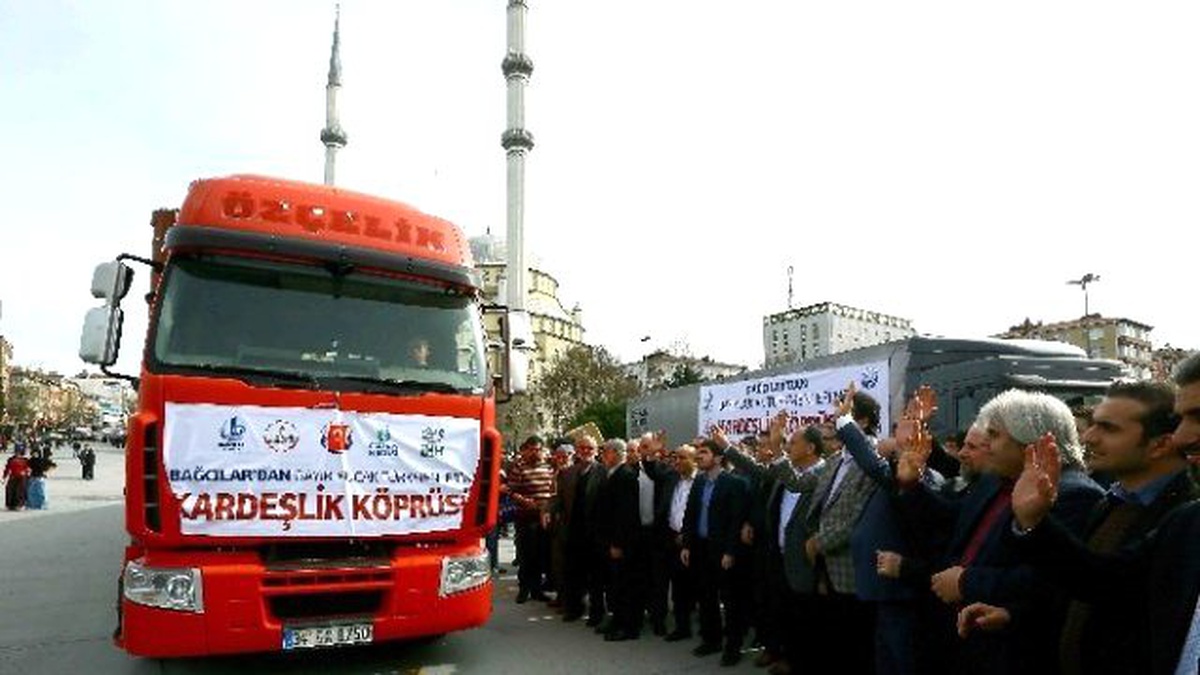 Bağcılar\'dan Bayırbucak Türkmenleri\'ne Yardım Köprüsü