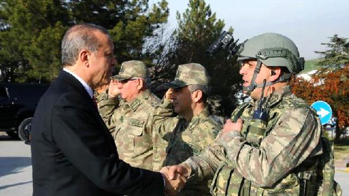 Cumhurbaşkanı Erdoğan\'dan Jandarma Komando Özel Asayiş Komutanlığı\'na Ziyaret