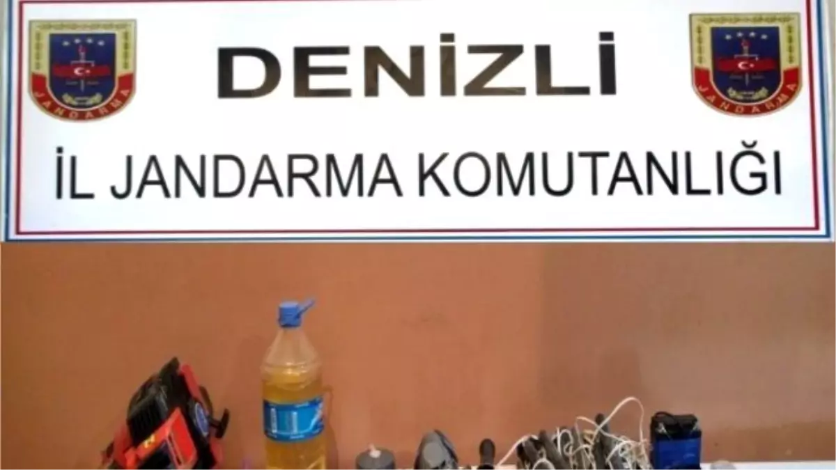 Denizli\'de Defineci Operasyonu: 6 Gözaltı