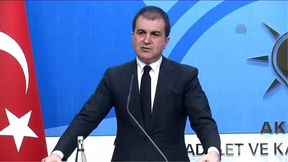 Ömer Çelik: "Chp, Türkiye\'ye Yeni Anayasa Yaptırmak İstemiyor"