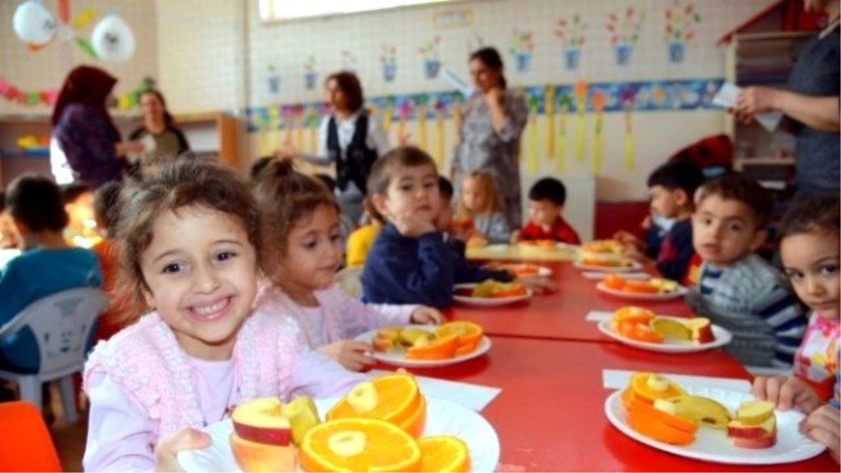 Sağlıklı Meyve Tabağım" Etkinliği