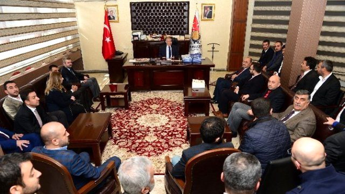 Başkan Mahçiçek, Görgel ve Ekibini Konuk Etti