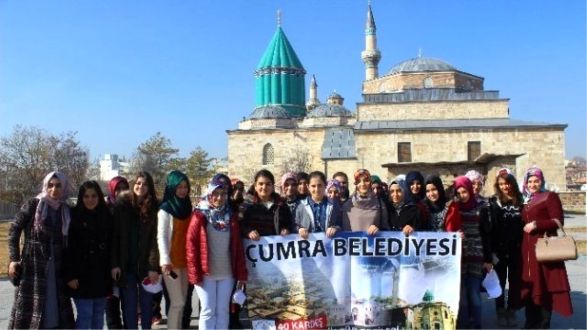 Çumra Belediyesi "40 Kardeş Eğitim ve Kültür Gezileri" Projesi Başladı