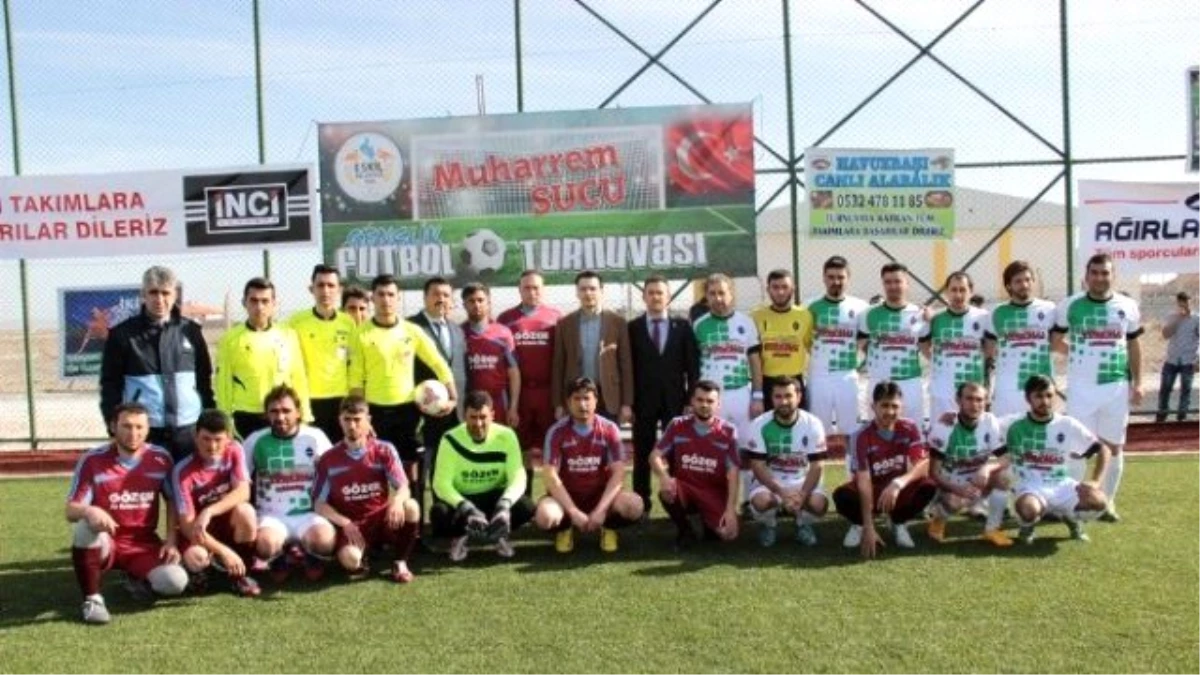 Eskil\'de "Muharrem Sucu Futbol Turnuvası" Başladı