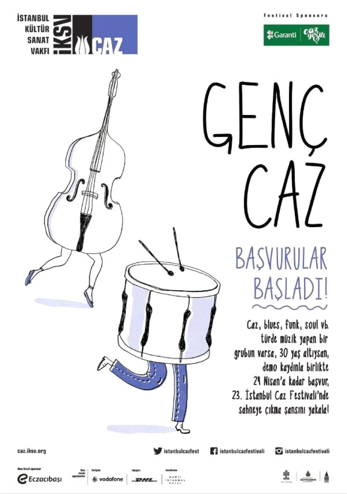 İstanbul Caz Festivali Genç Cazcıları Çağırıyor
