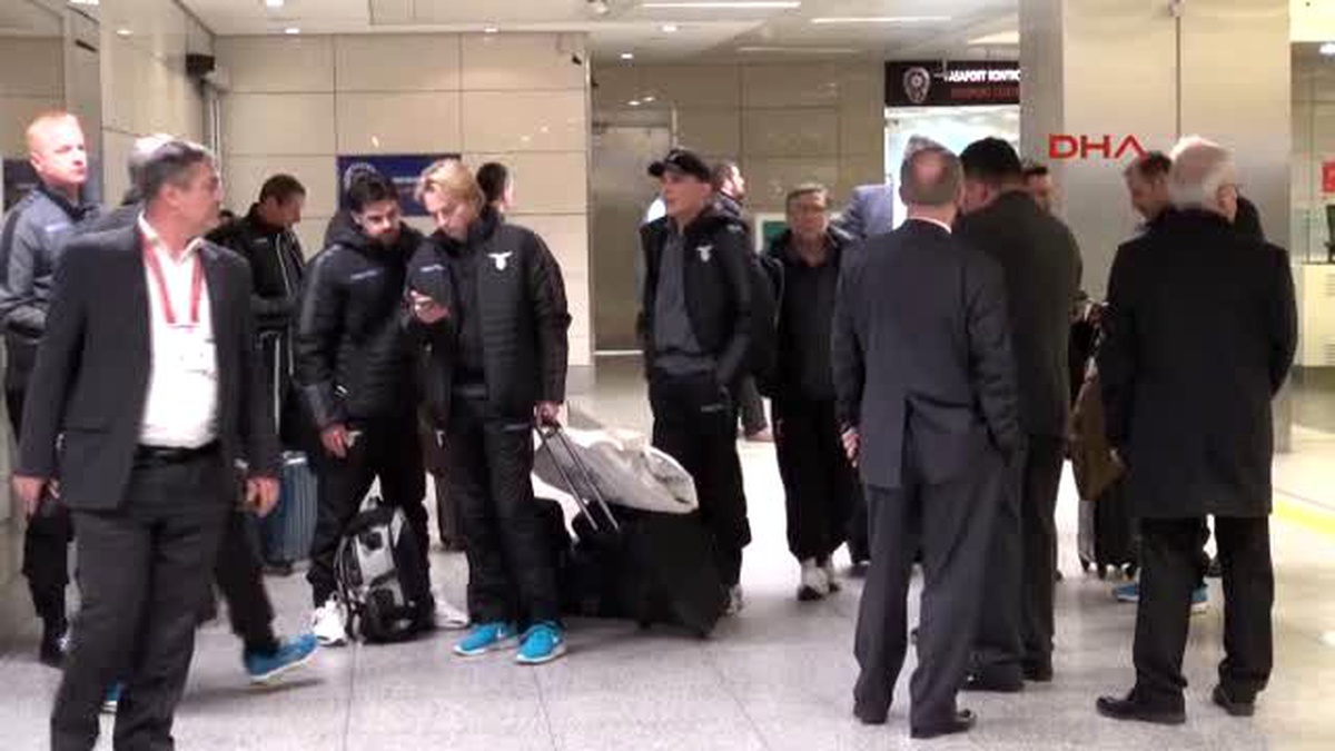 İtalyan Ekip Lazio İstanbul\'a Geldi