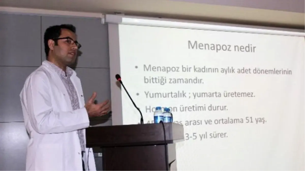 Kadın Doğum Hastanesi'ne Menopoz Okulu Açıldı