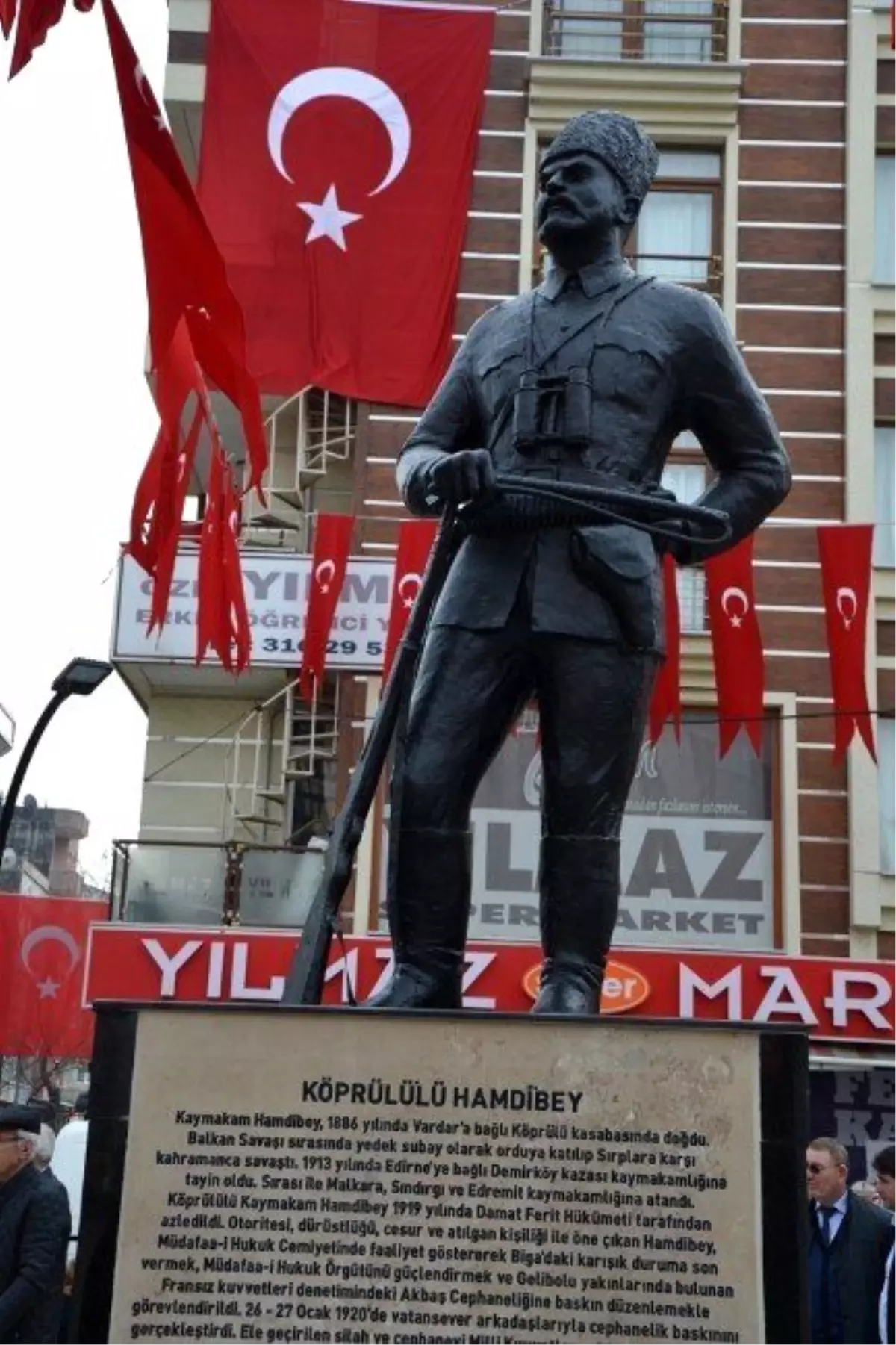 Köprülü Hamdibey Törenle Anıldı