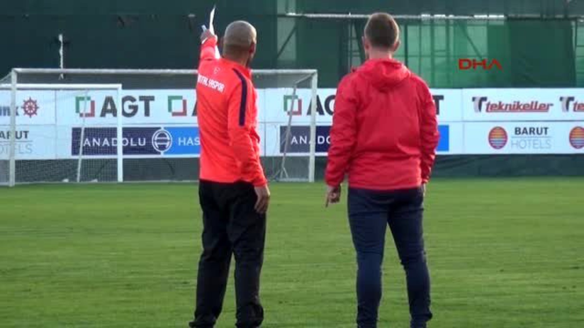 Morais 12 Gün Sonra Antalyaspor Antrenmanında