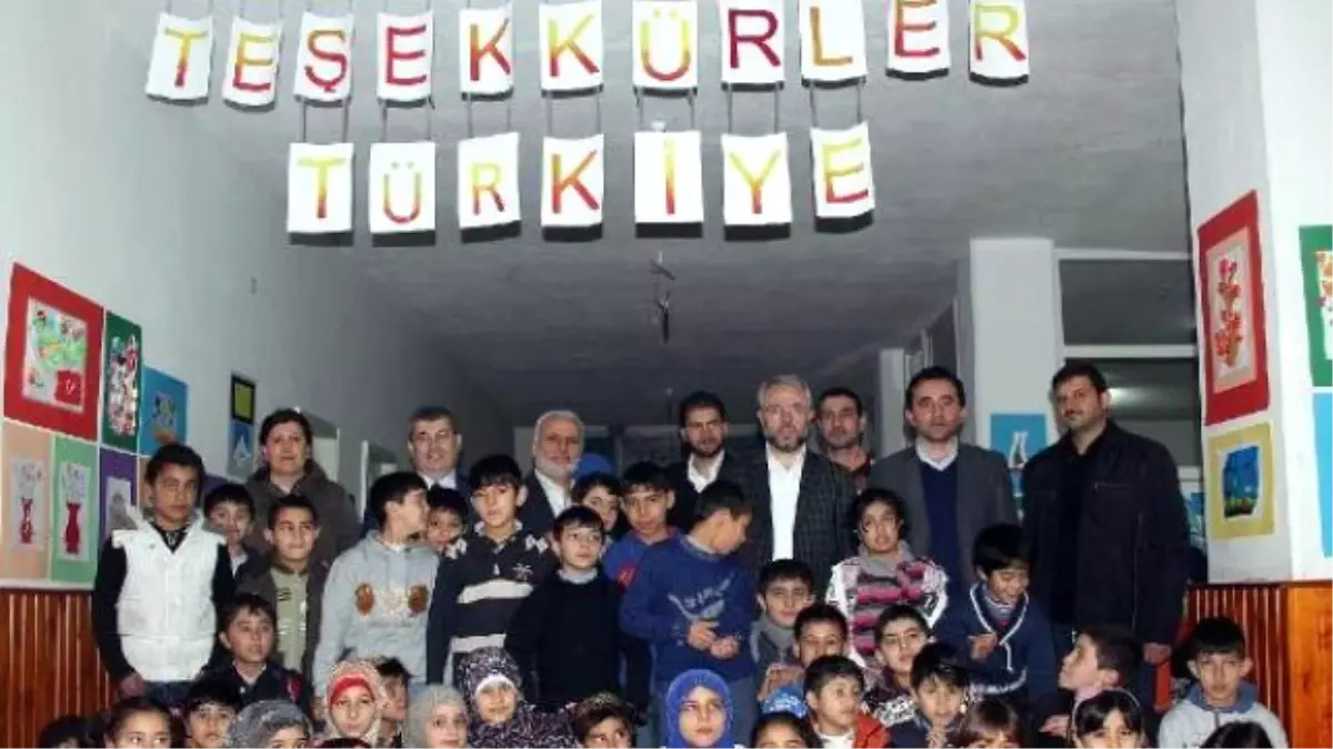 Müftü Güven, Suriyeli Öğrencileri Ziyaret Etti