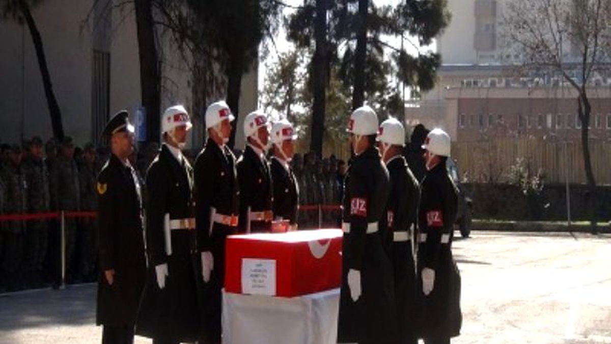 Şehit Astsubay İçin Tören Düzenlendi