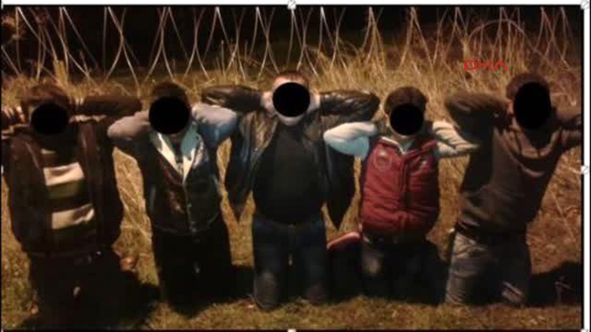 Suriye Sınırında 11 Işid Mensubu ile 5 Pyd\'li Yakalandı